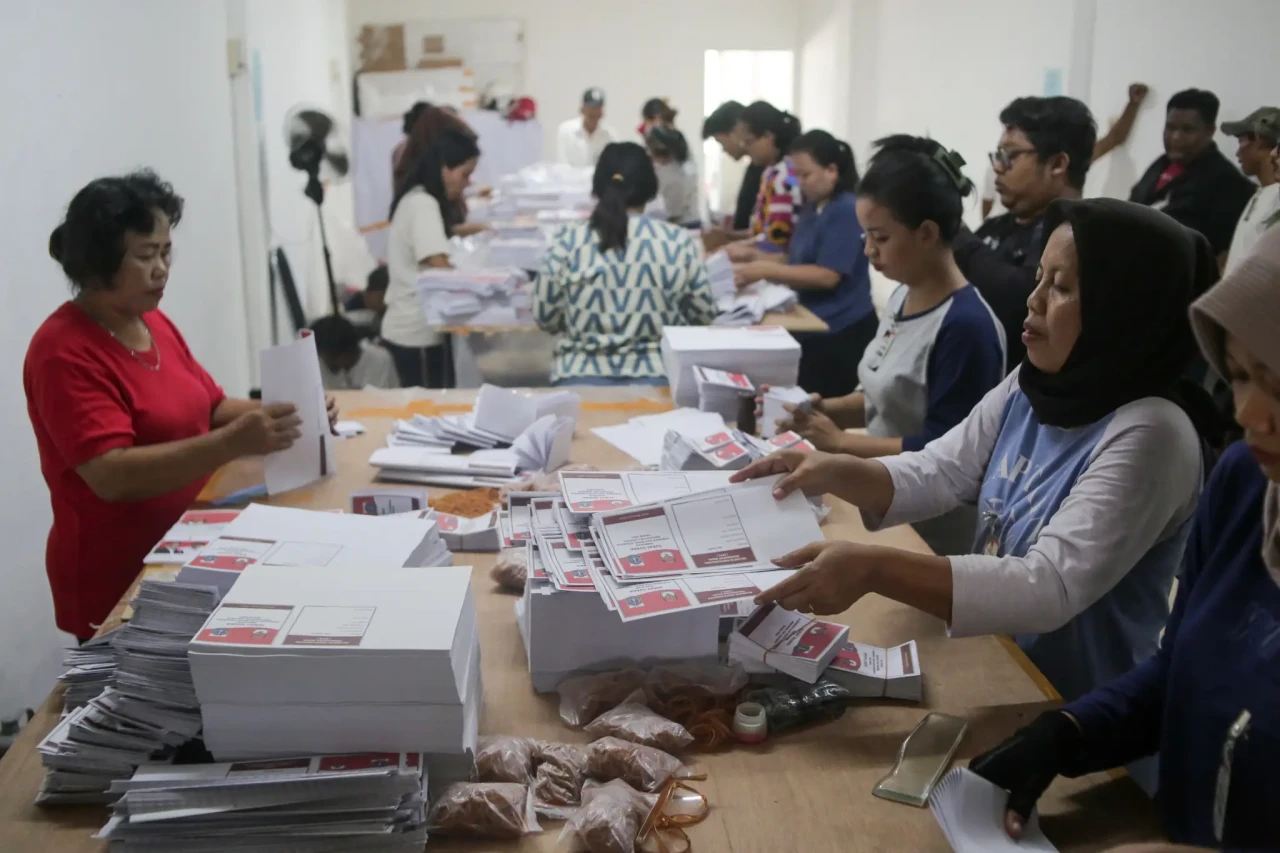 KPU Jakarta Pusat Gelar...