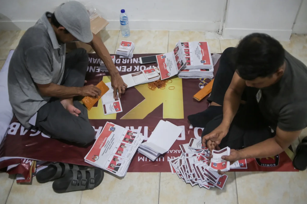 KPU Jakarta Pusat Gelar...