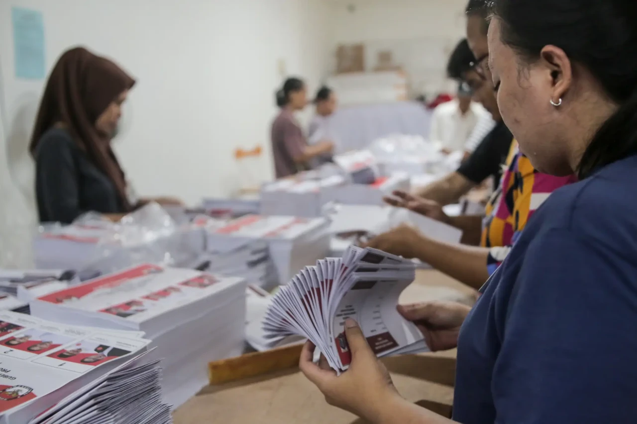 KPU Jakarta Pusat Gelar...