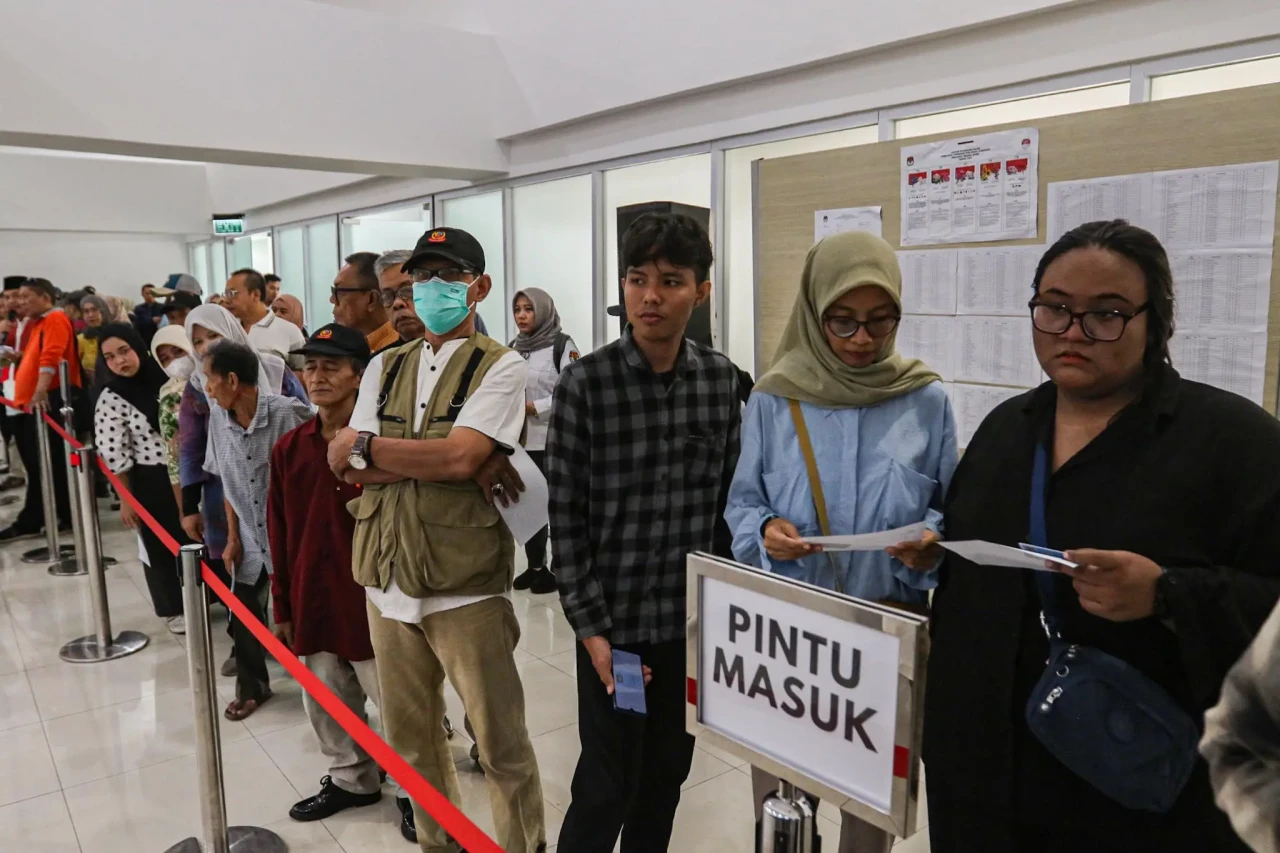KPU Jakarta Gelar Simulasi...