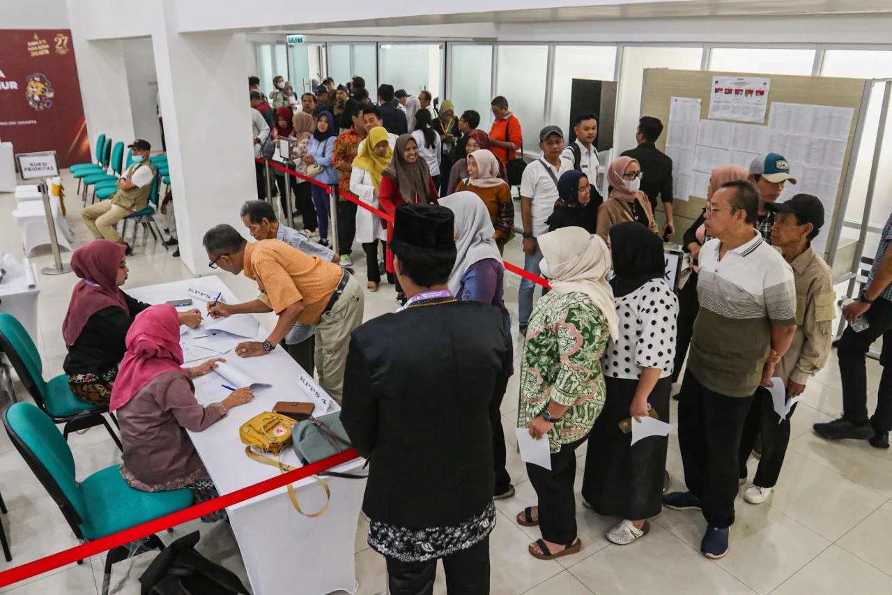KPU Jakarta Gelar Simulasi...