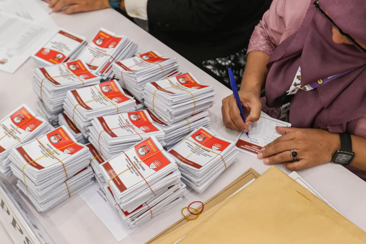 KPU Jakarta Gelar Simulasi...