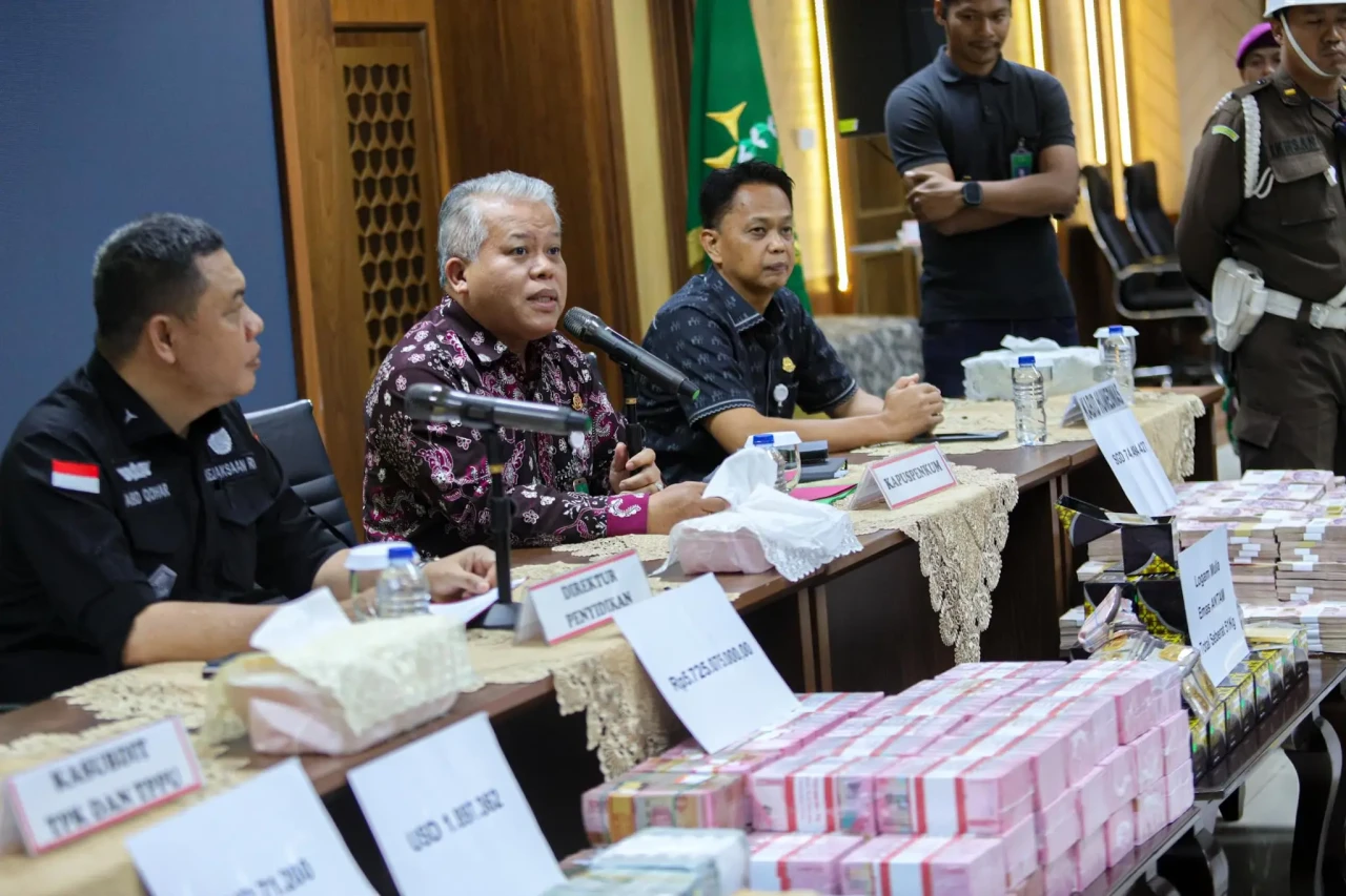 Kejagung Pamer Barang...