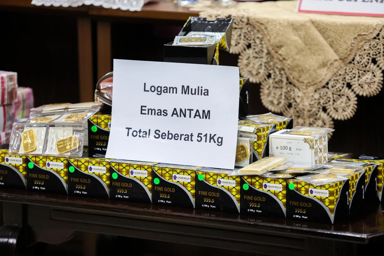 Kejagung Pamer Barang...