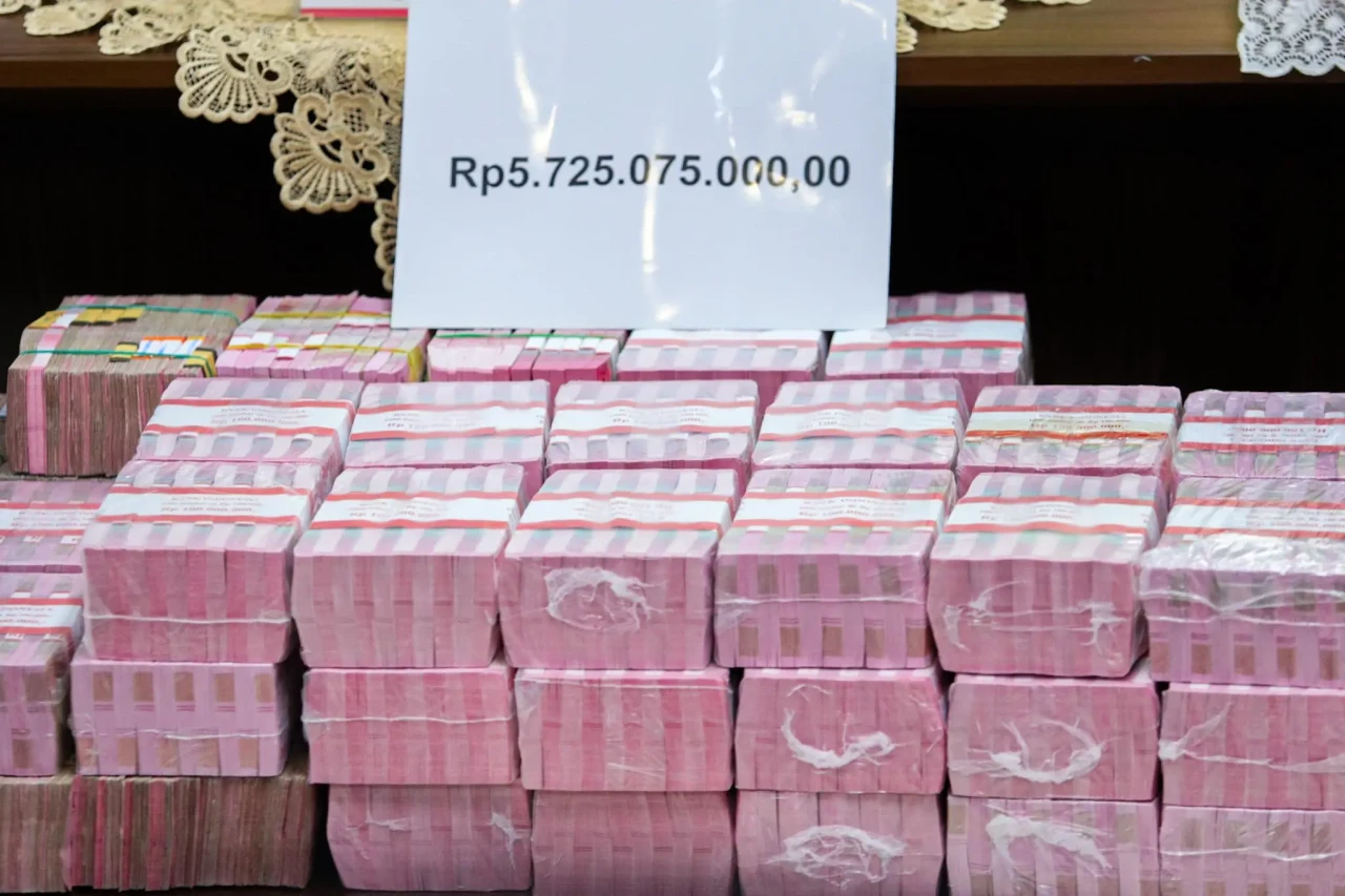Kejagung Pamer Barang...