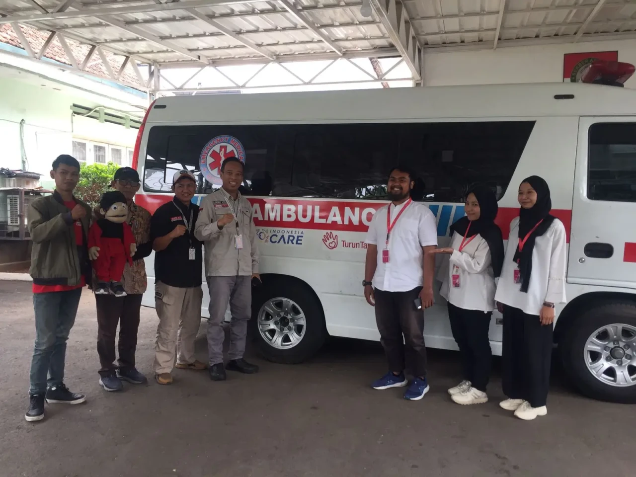 Dapat Dukungan Ambulan...
