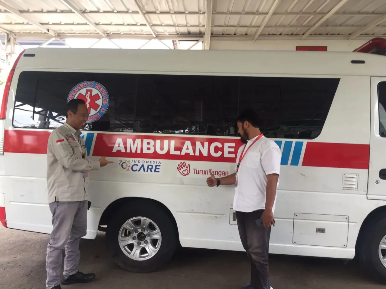 Dapat Dukungan Ambulan...