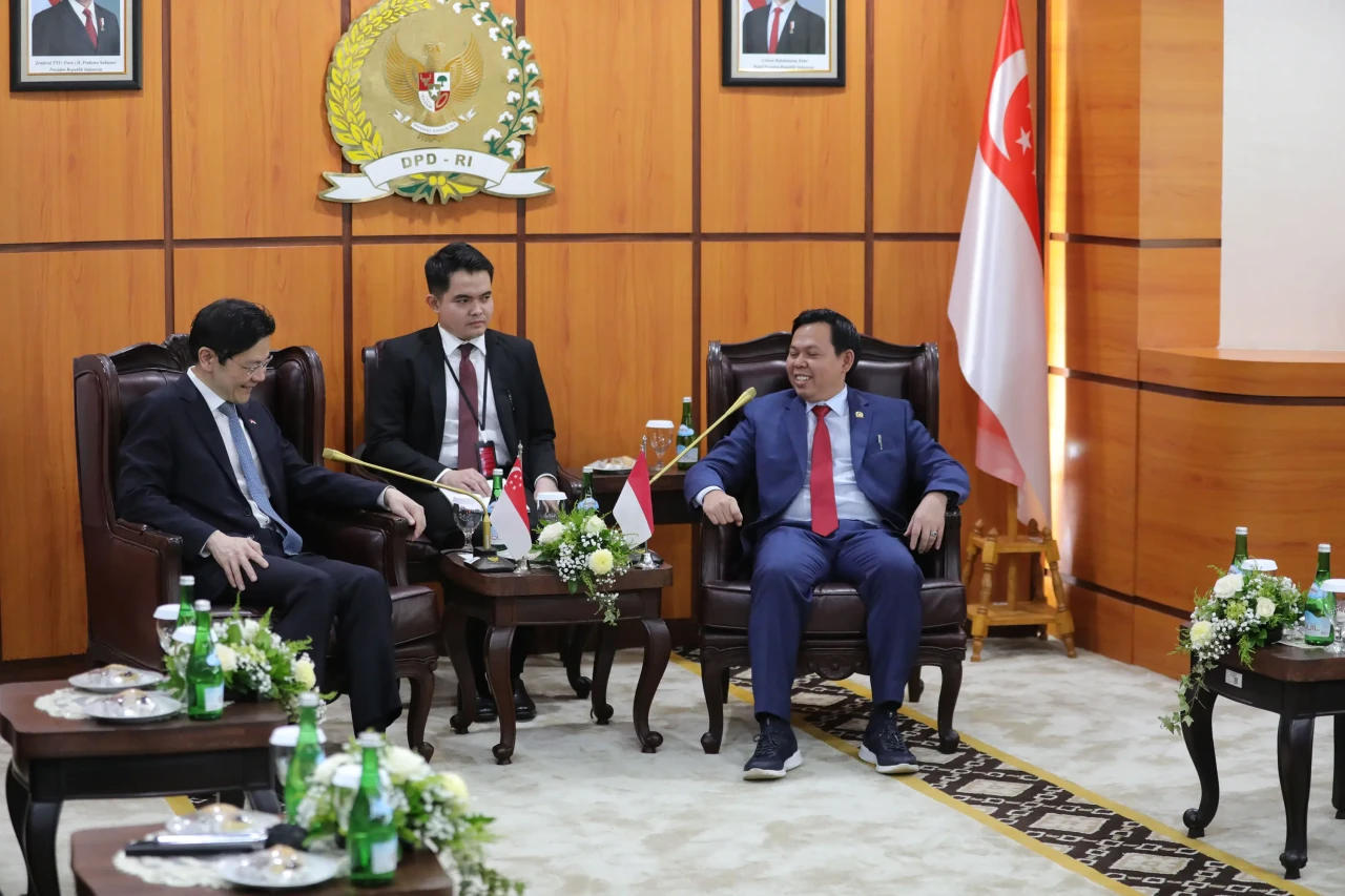 Ketua DPD Terima Kunjungan...