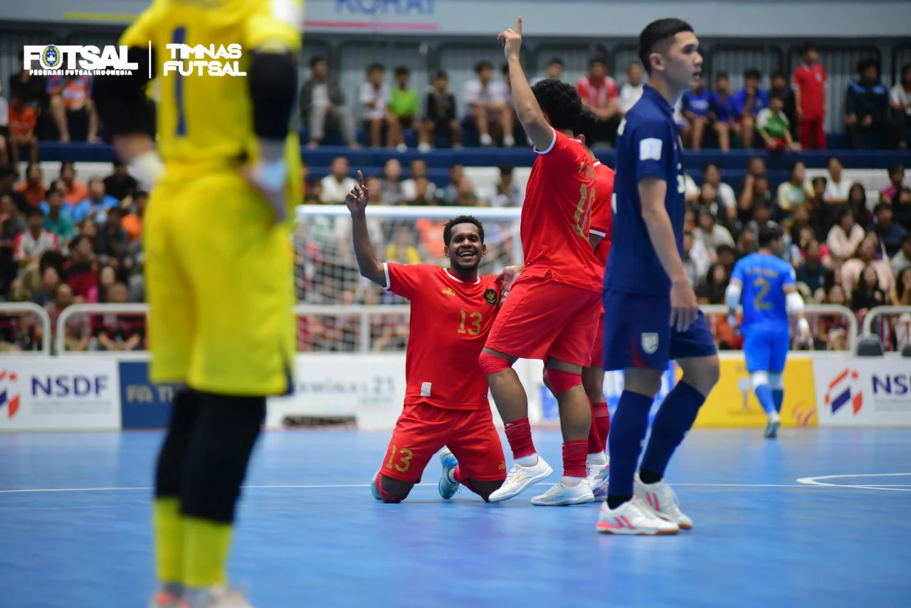 Menang Telak 5-1 atas...