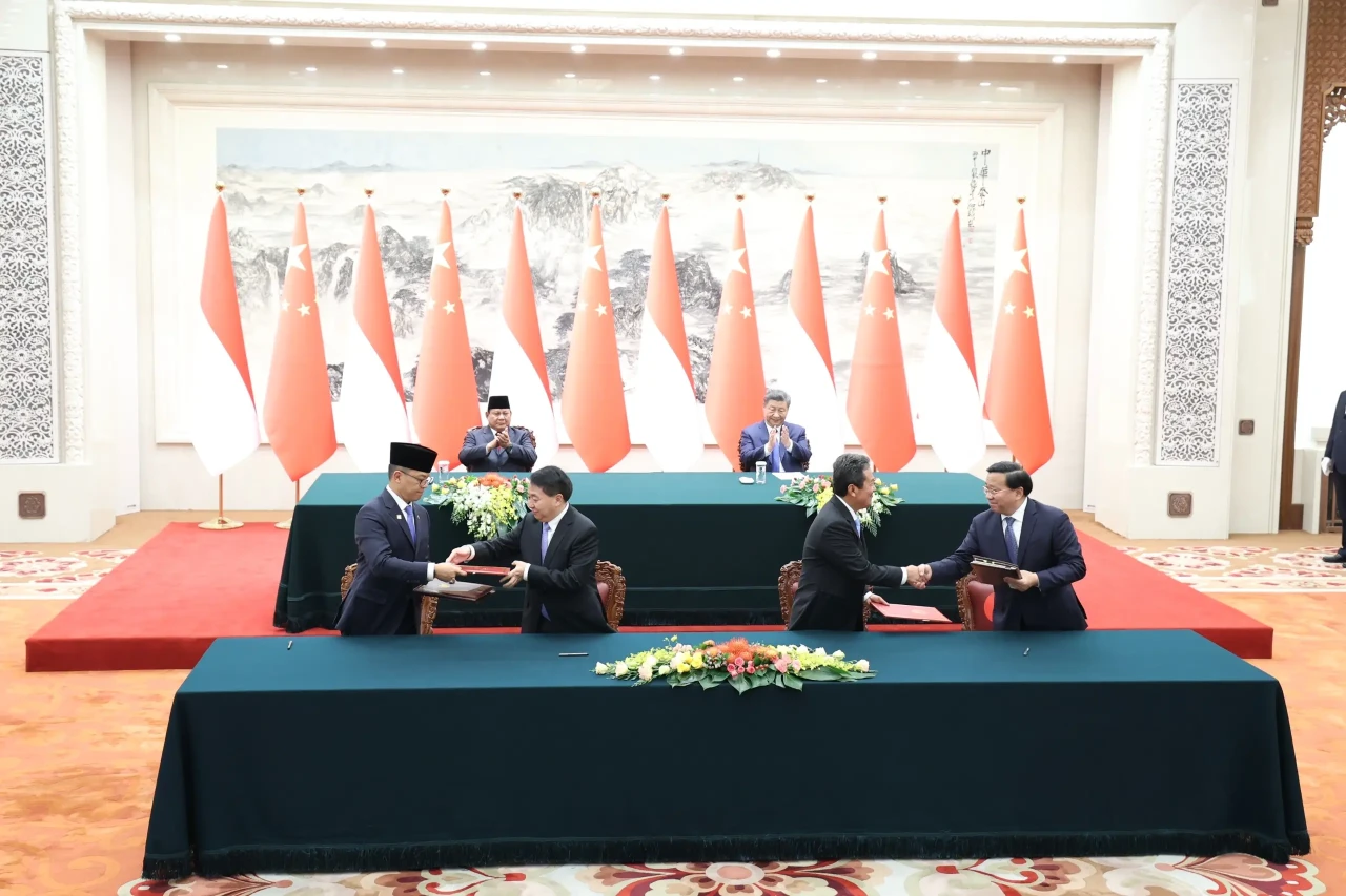 Prabowo dan Xi Jinping...