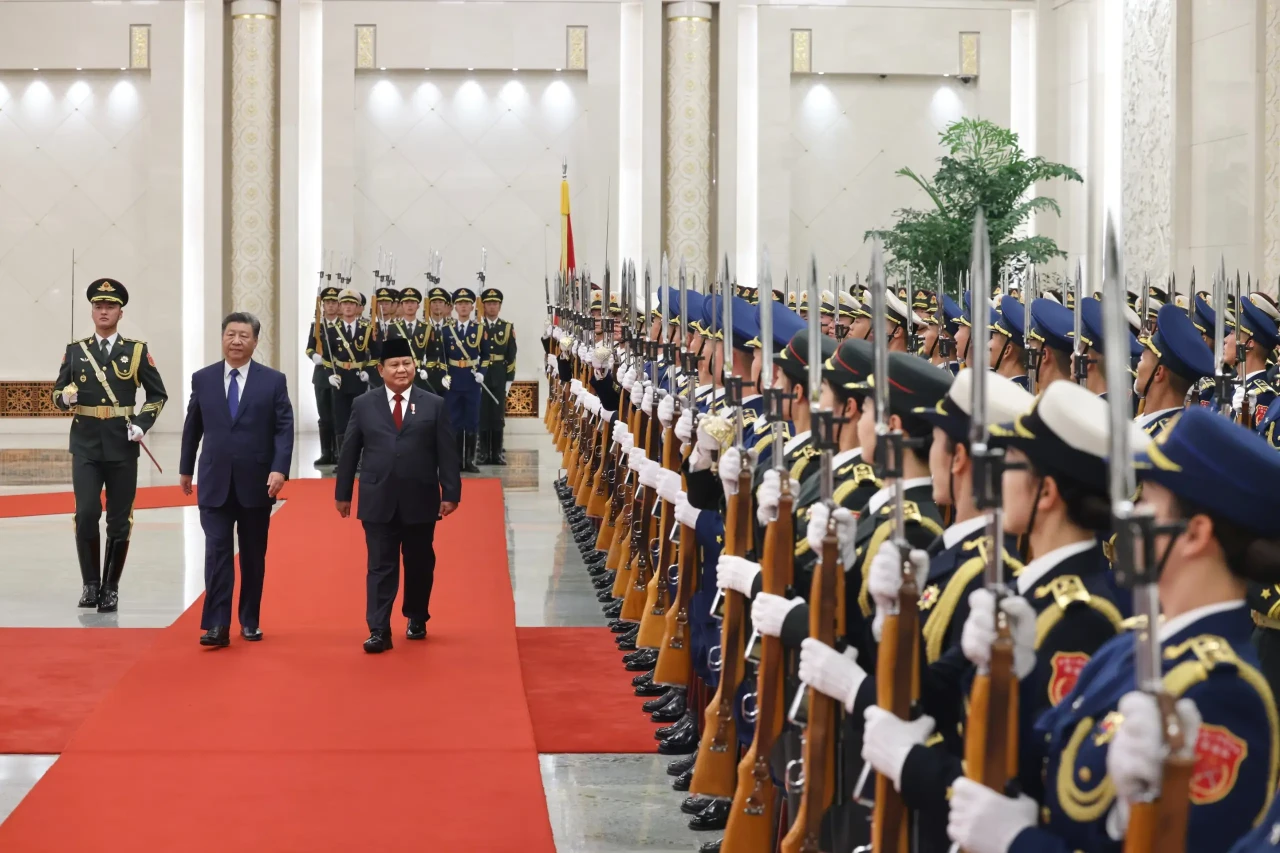 Prabowo dan Xi Jinping...