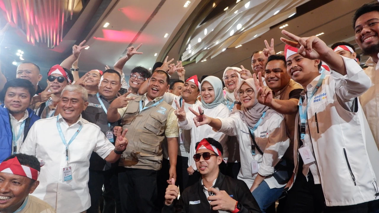 Simpatisan Padati Lokasi...