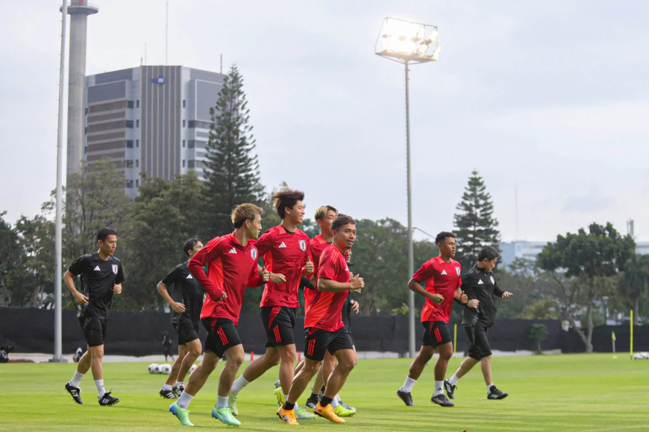 Timnas Jepang Gelar...