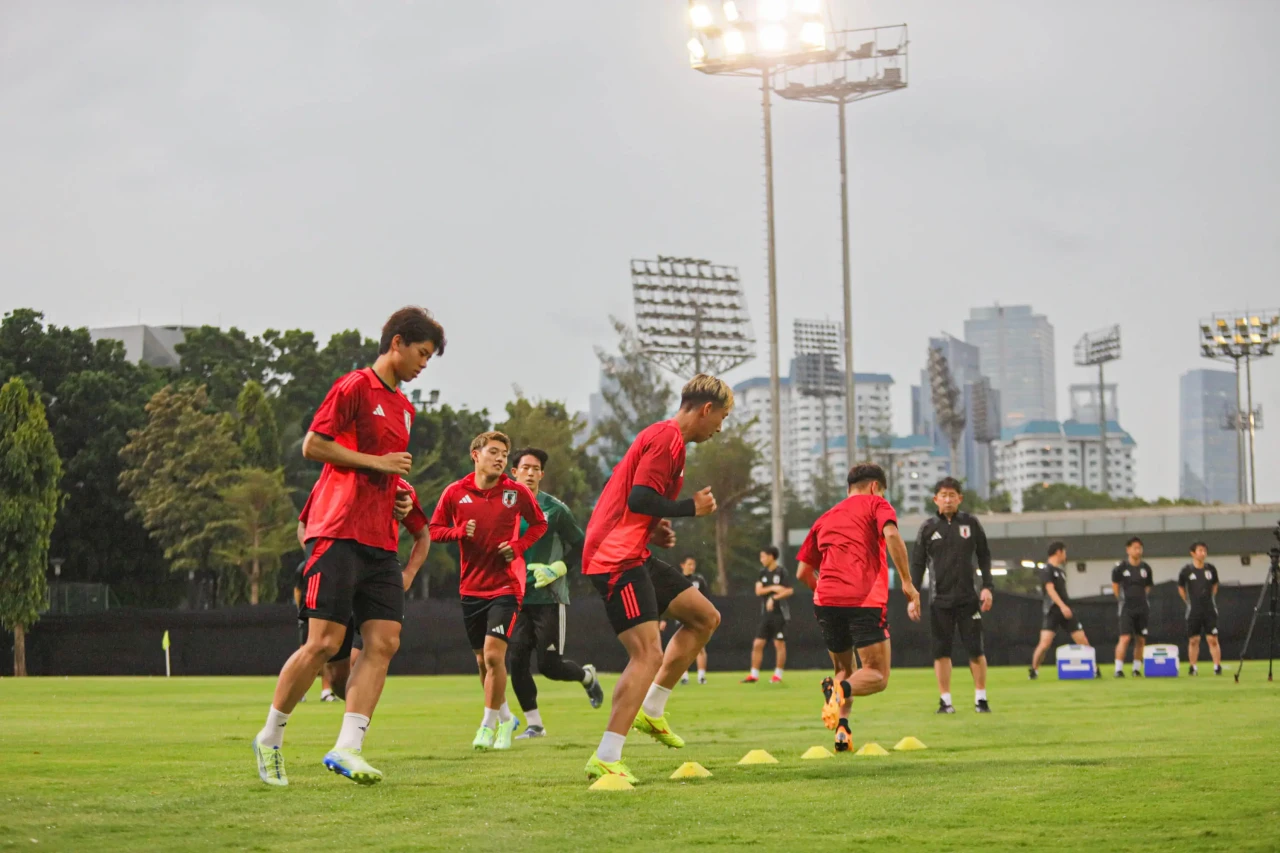 Timnas Jepang Gelar...