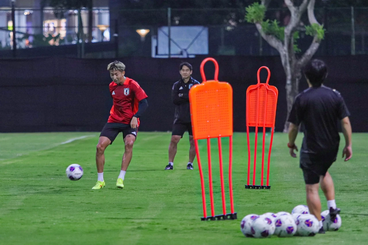 Timnas Jepang Gelar...