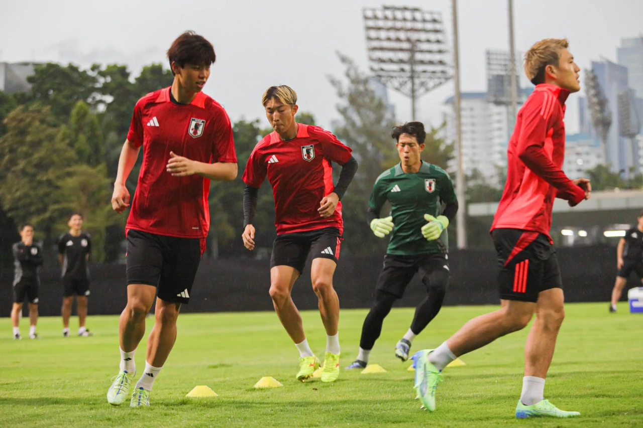 Timnas Jepang Gelar...