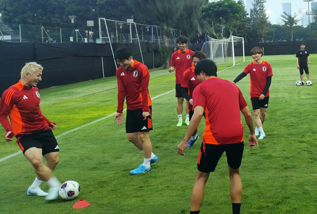Latihan Ceria Timnas...