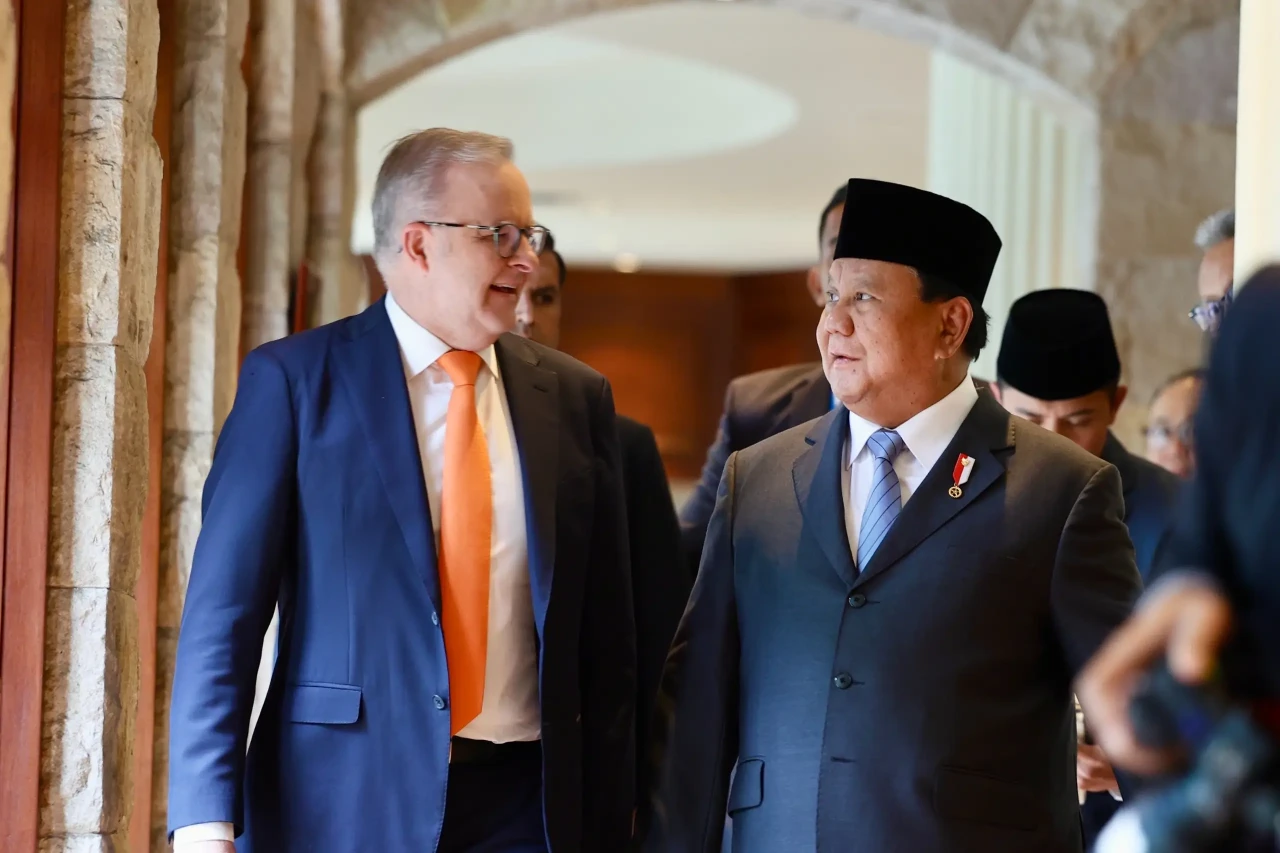 Prabowo dan PM Australia...