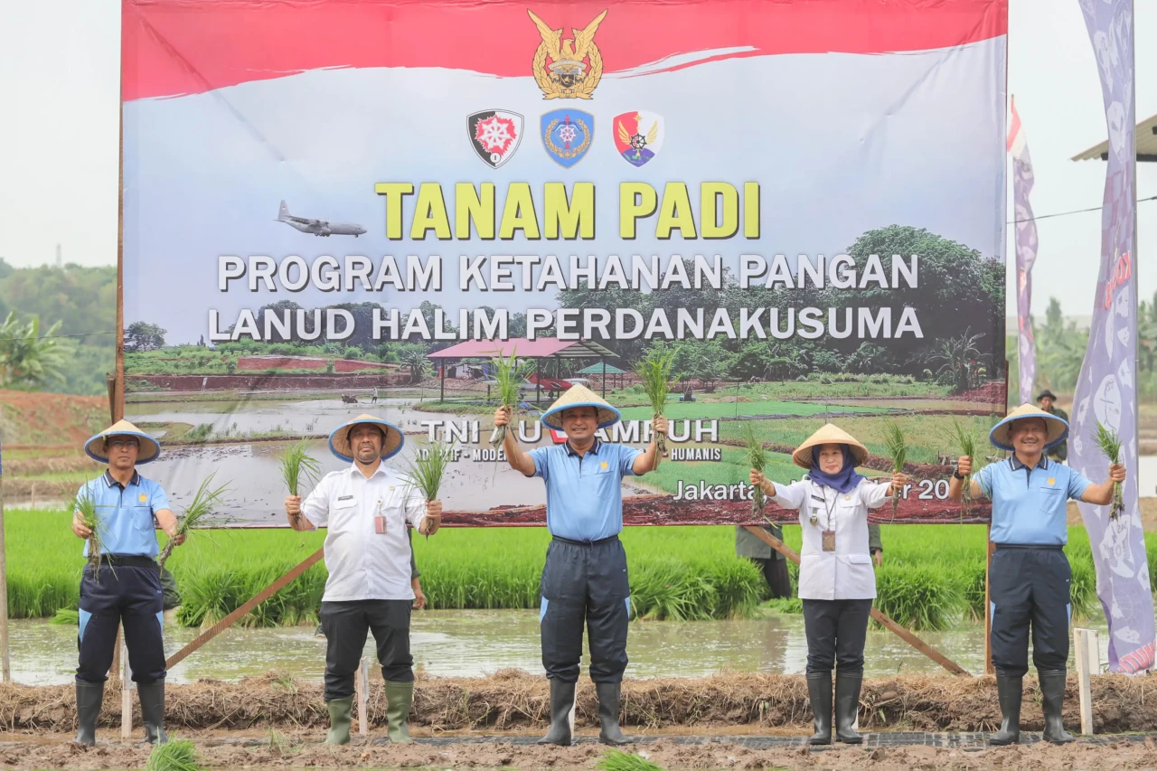 Program Tanam Padi TNI...