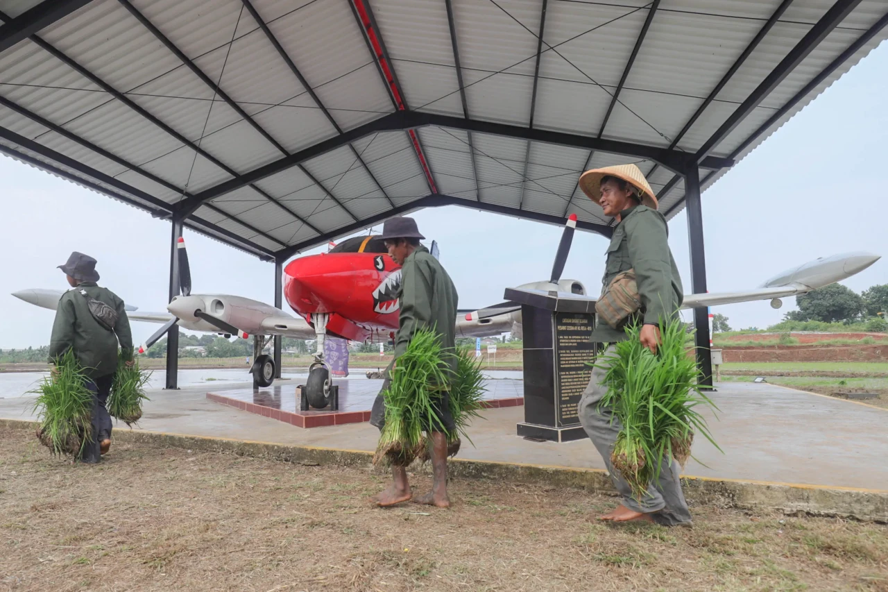 Program Tanam Padi TNI...