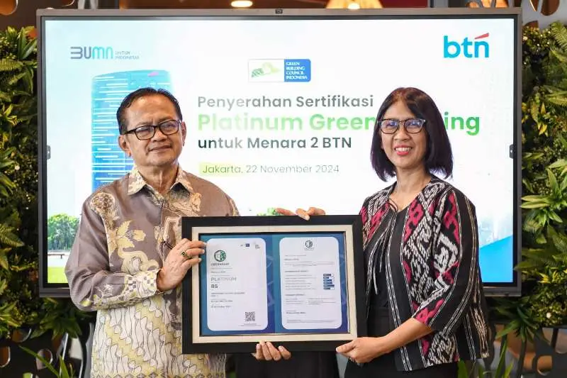 Menara 2 BTN Raih Predikat...