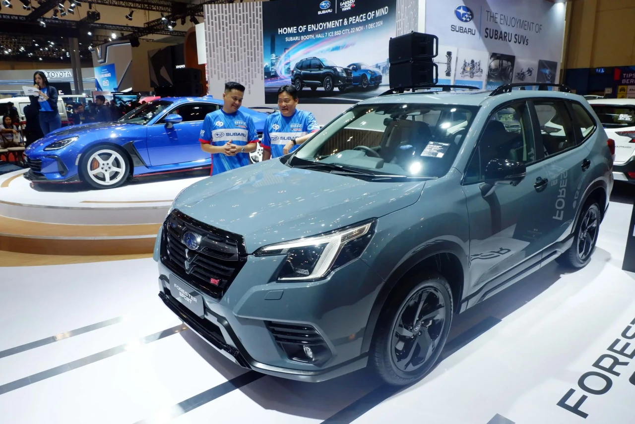 Subaru Pamerkan 2 Mobil...