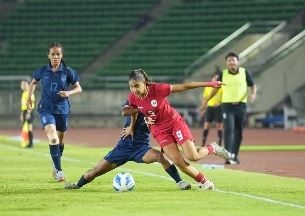 Hajar Kamboja 3-1, Timnas...