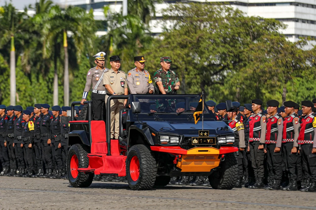 Apel Gelar Pasukan Gabungan...