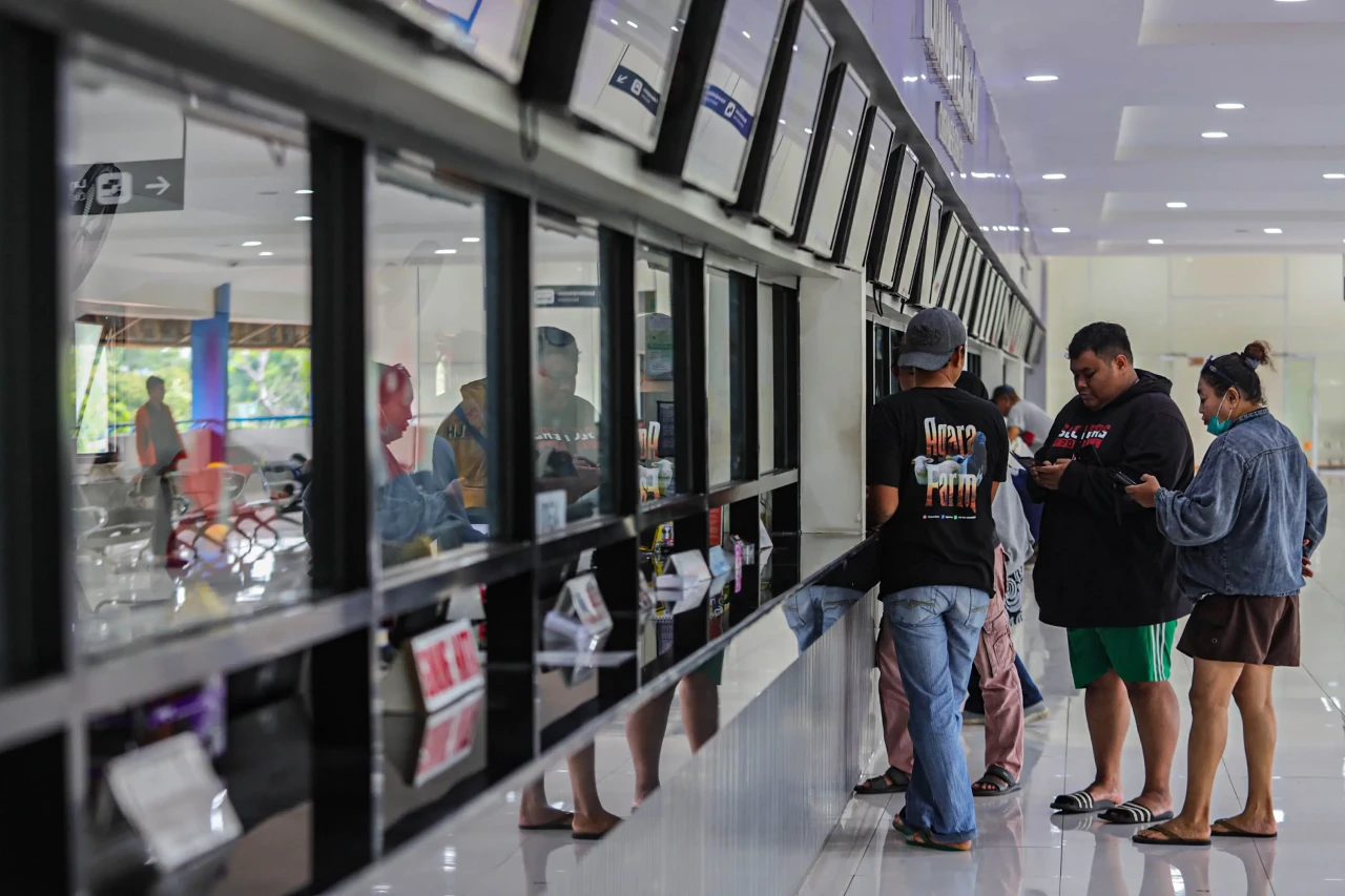 Arus Mudik Nataru di...