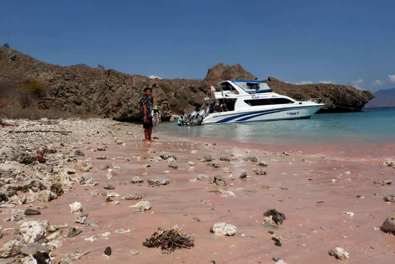 Liburan ke Pantai Pink...
