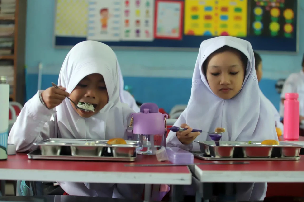 Momen Siswa Berdoa Sebelum...