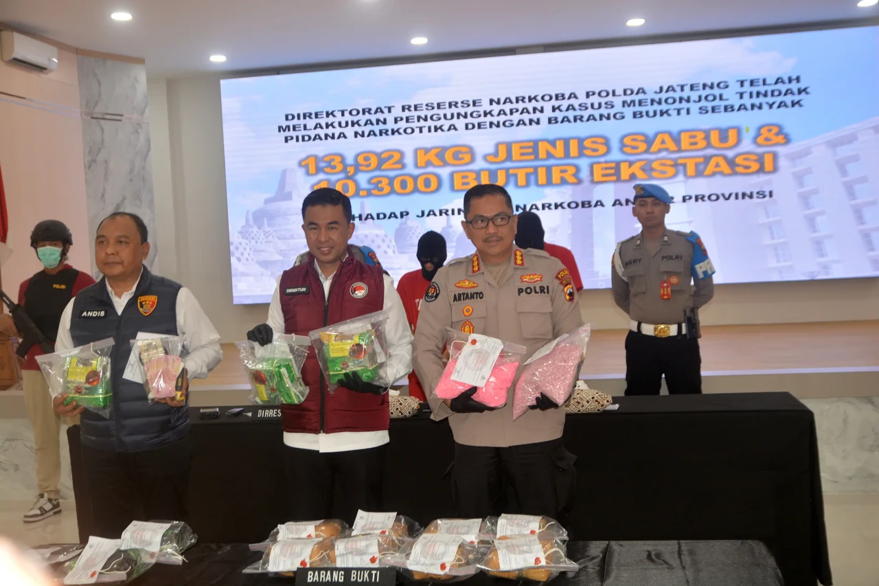 Polda Jateng Gagalkan...