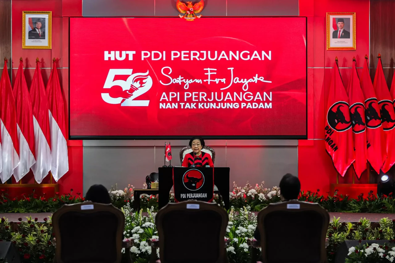 Perayaan HUT ke-52 PDIP:...
