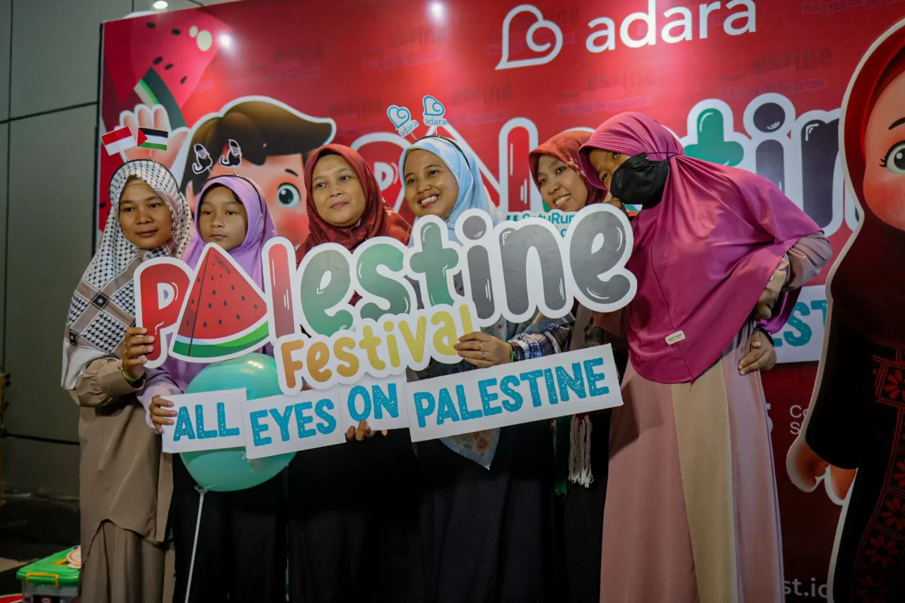 Dukungan untuk Palestina...