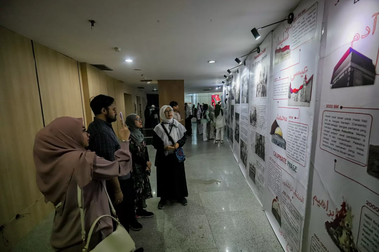 Dukungan untuk Palestina...