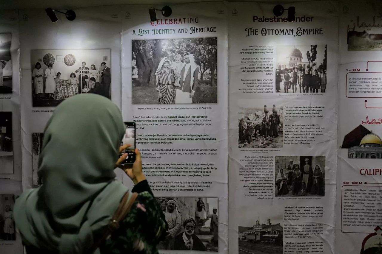 Dukungan untuk Palestina...