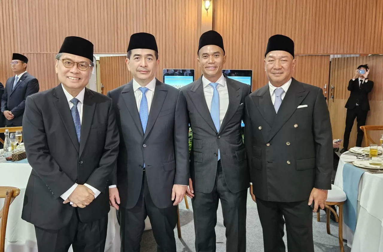 Arsjad Rasjid di Jamuan...