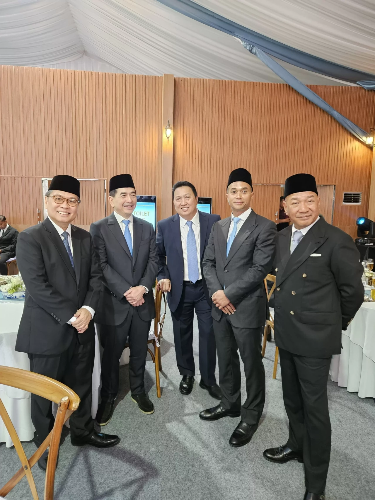 Arsjad Rasjid di Jamuan...