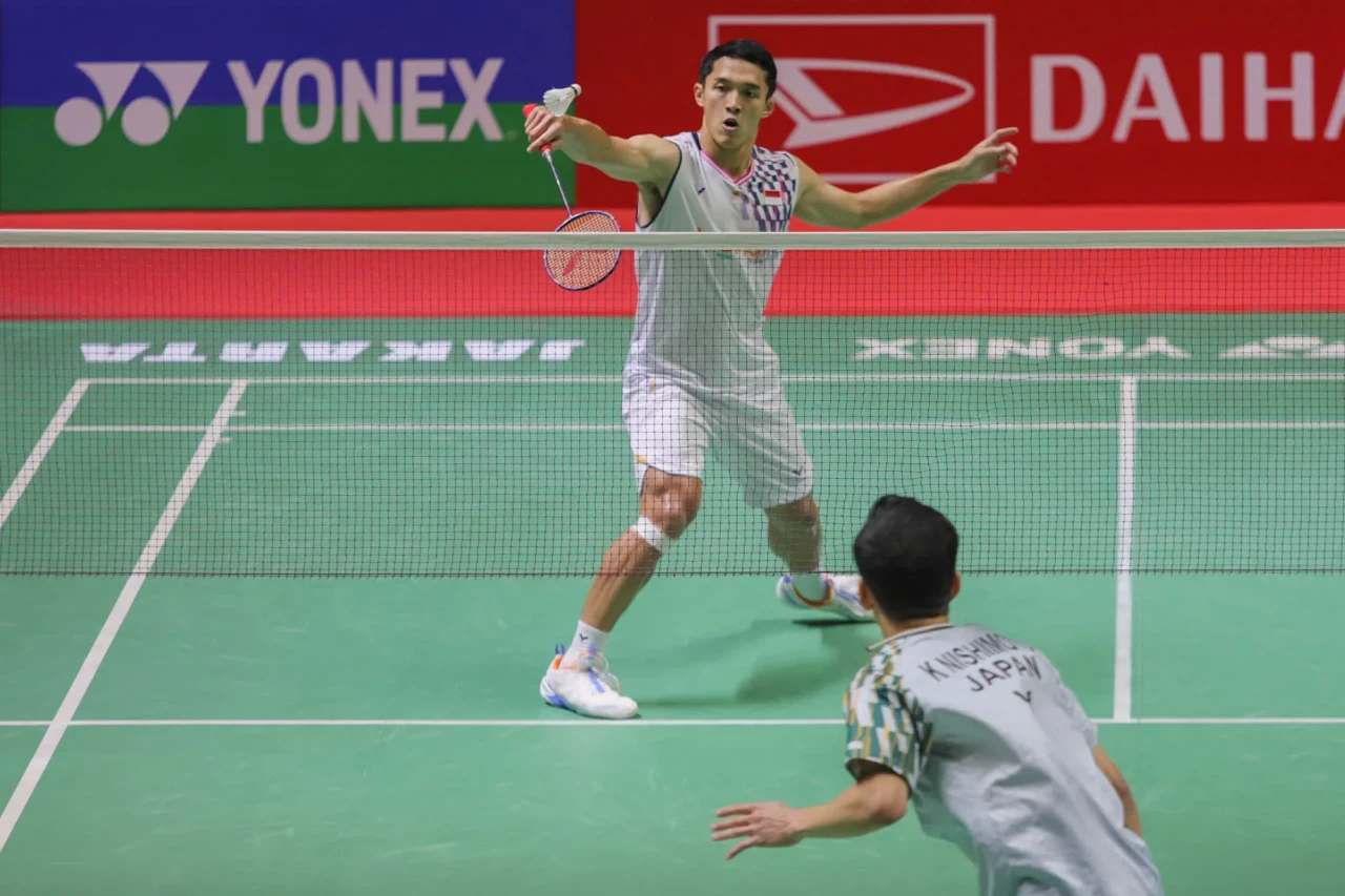 Jonatan Christie Melaju...