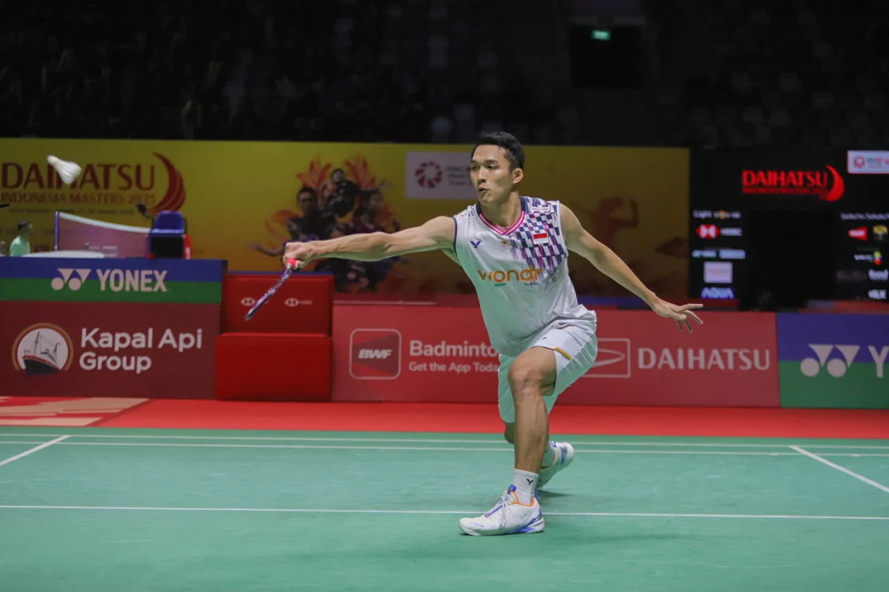 Jonatan Christie Melaju...