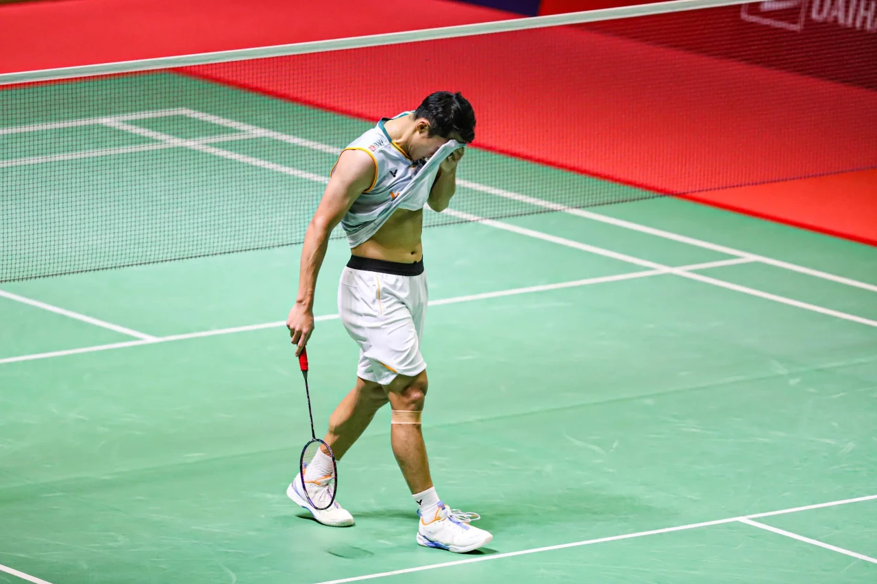 Jonatan Christie Kalah...