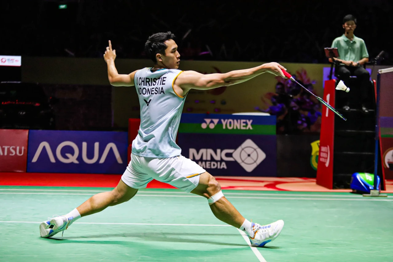 Jonatan Christie Kalah...