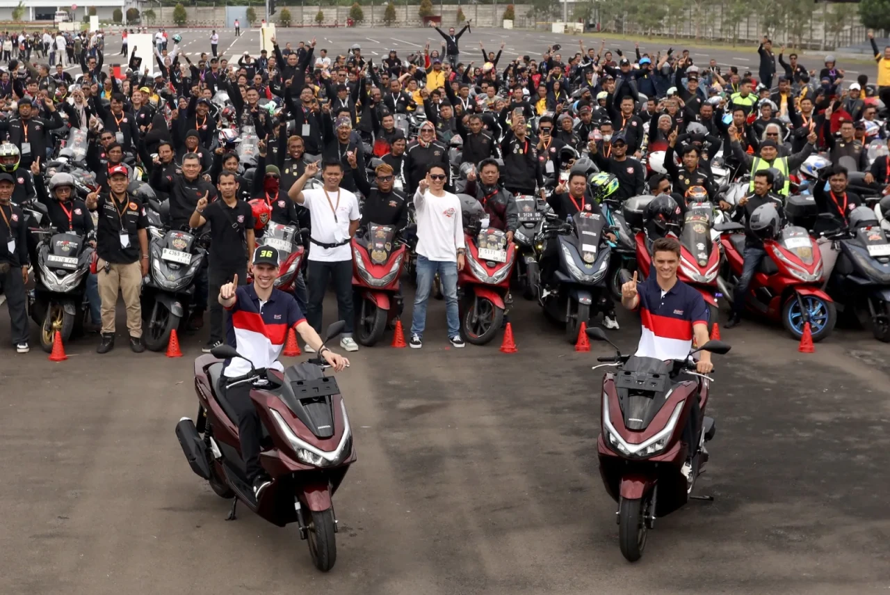 Peluncuran Honda Racing...