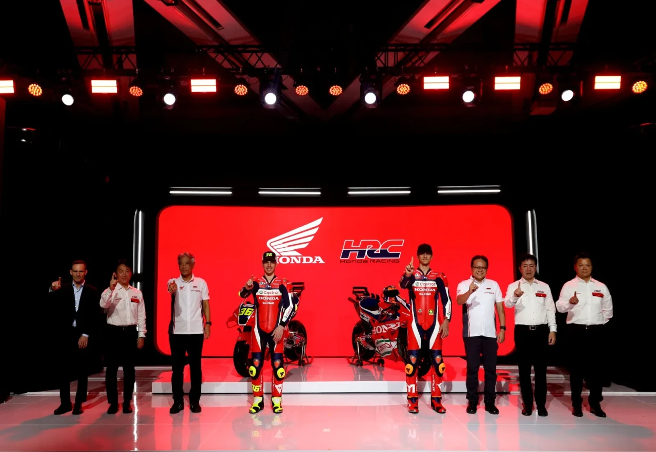 Peluncuran Honda Racing...