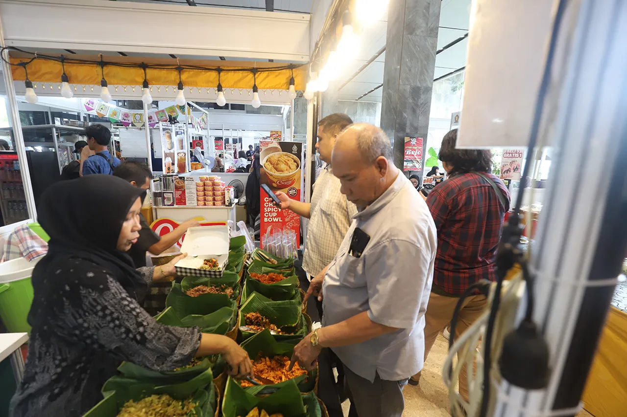 Pembukaan Bazar UMKM...