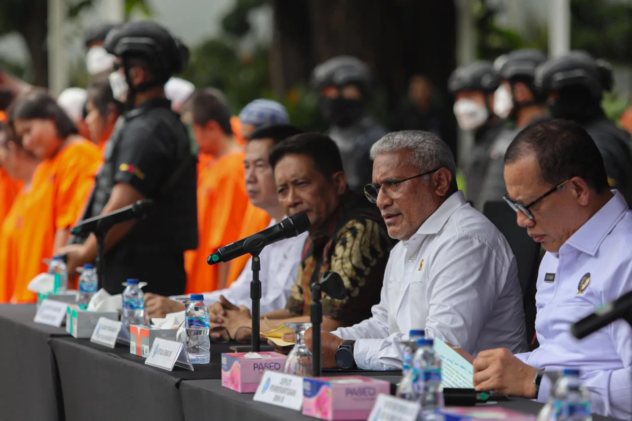 BNN RI Musnahkan Puluhan...