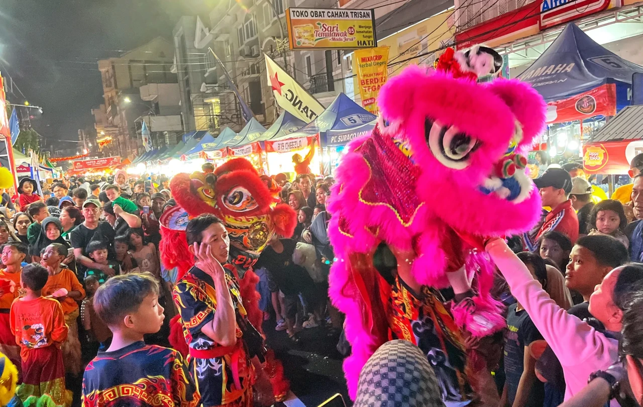 Kemeriahan Malam Festival...