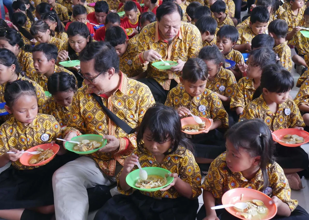 Cerianya Siswa Sekolah...