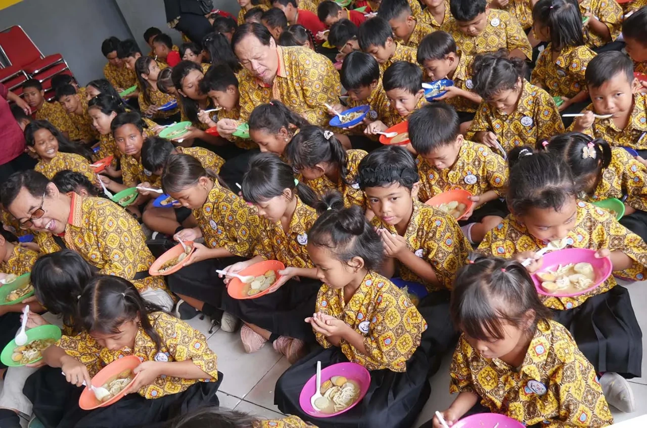 Cerianya Siswa Sekolah...