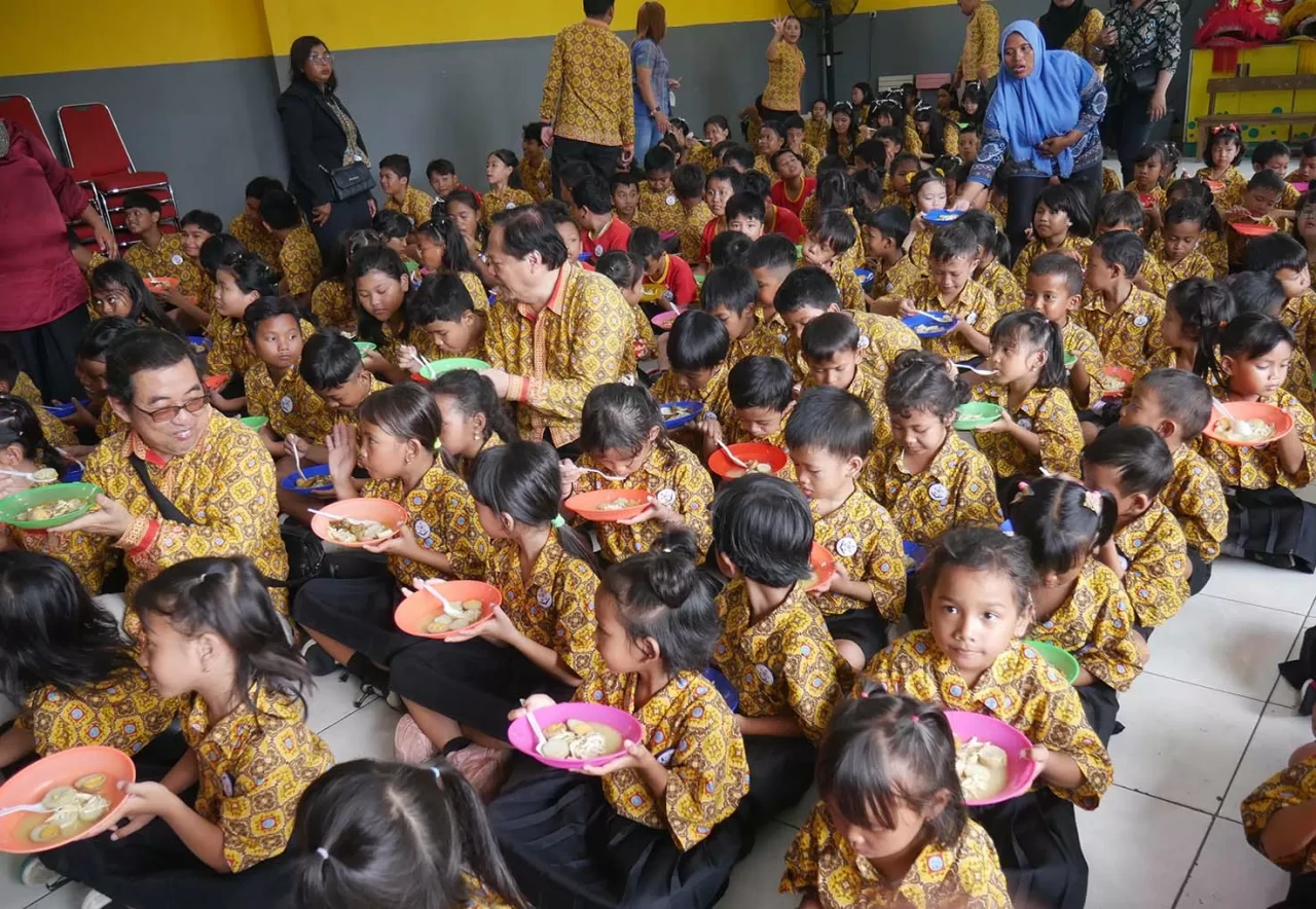 Cerianya Siswa Sekolah...